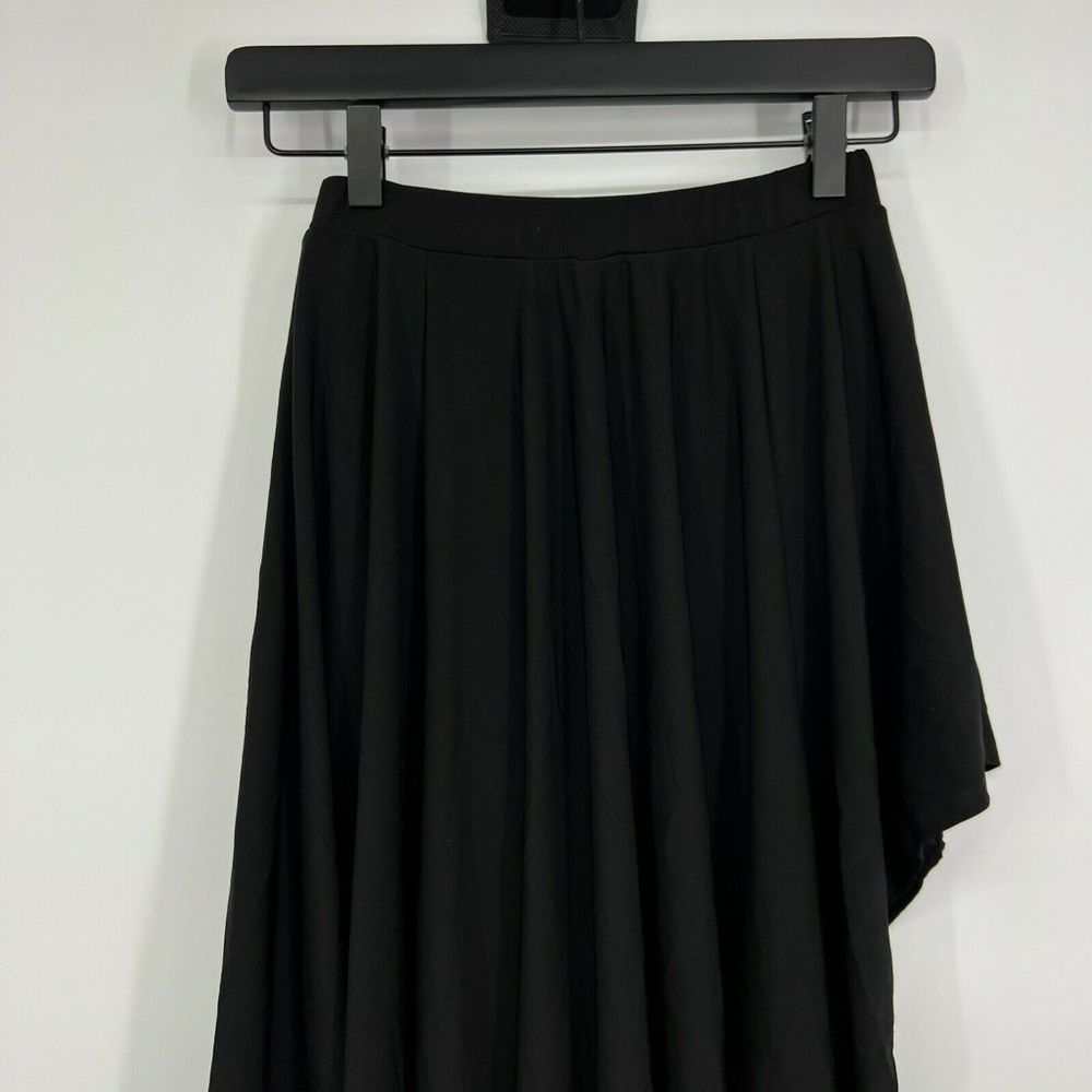 Balera Skirt Black Asymmetrical Hem - Picture 8 of 9